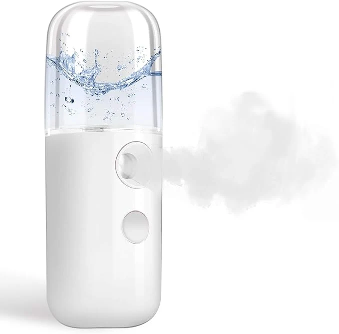 Fine Crafted GIVERARE Nano Facial Steamer Handy Mini Mister USB Rechargeable Mist Sprayer Fast
