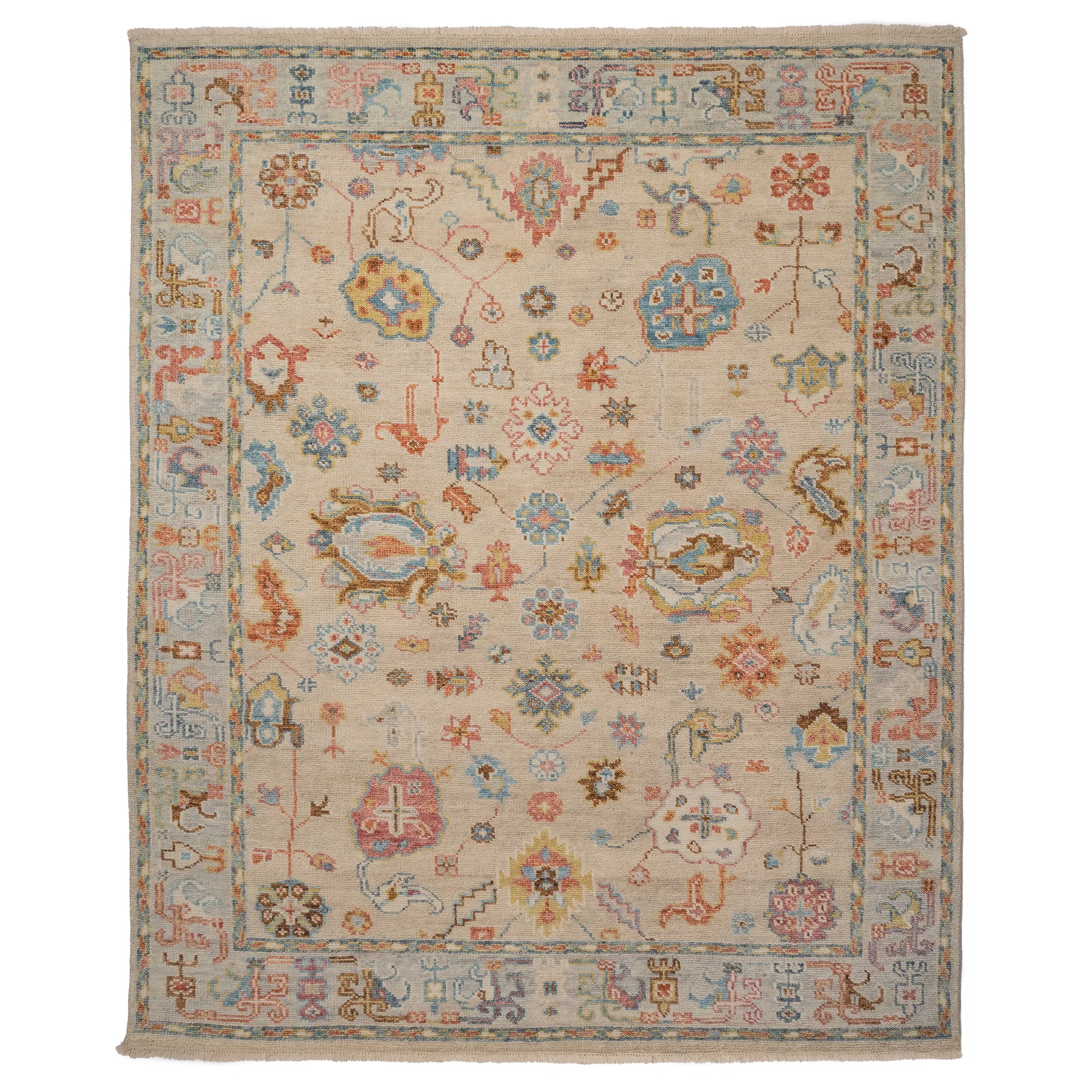 Responsible Verve Ecru Multi Rug Trusted