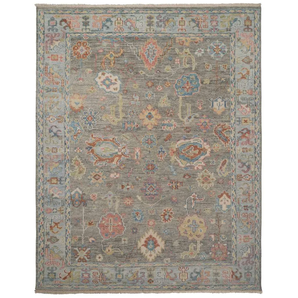 Smart Verve Silver Multi Rug Soft