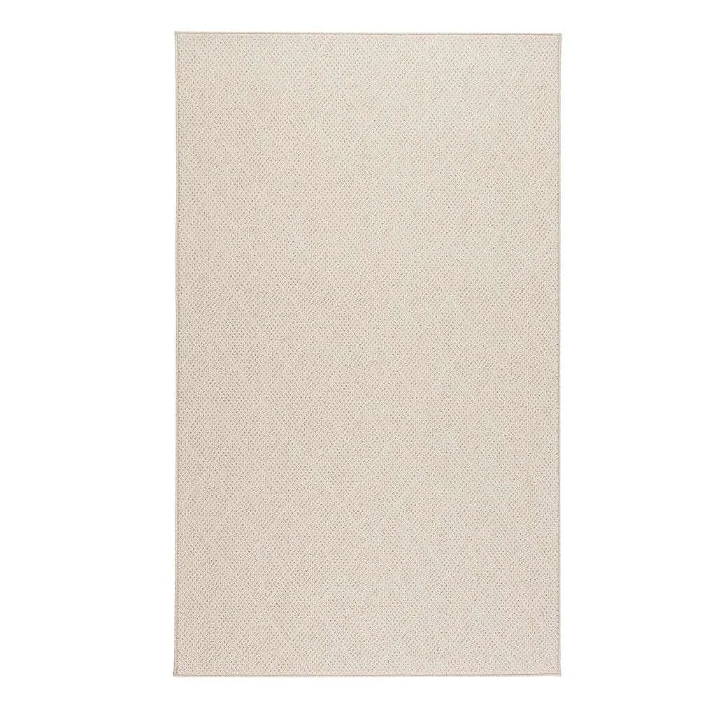 Lightweight White Wicker Rug – Bound Prestigious