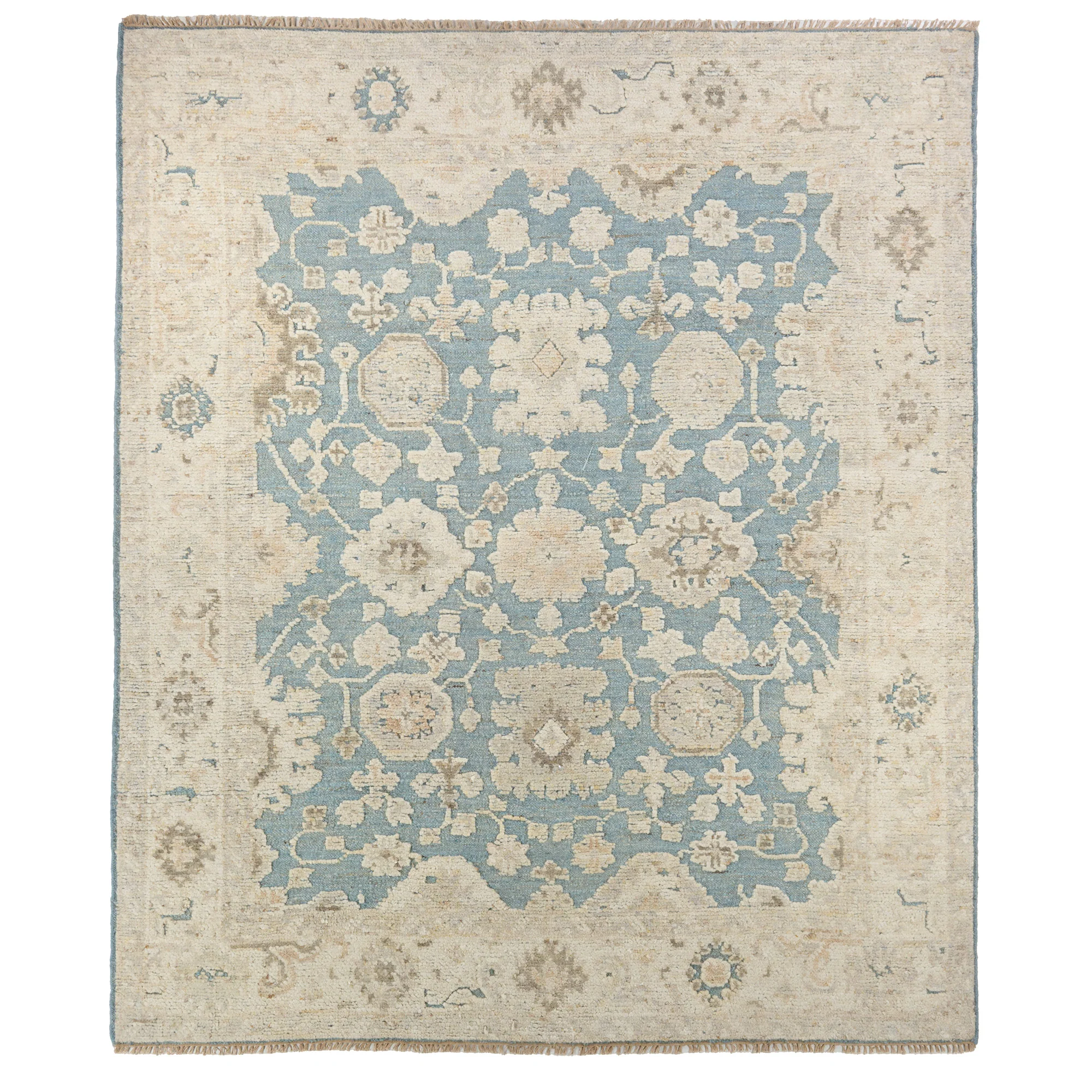 First-Class Winthrope Azure Rug Easy-to-Use