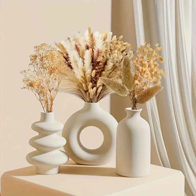 Convenient Boho Ceramic Vase Set of 3 – Modern Home Decor Trusted