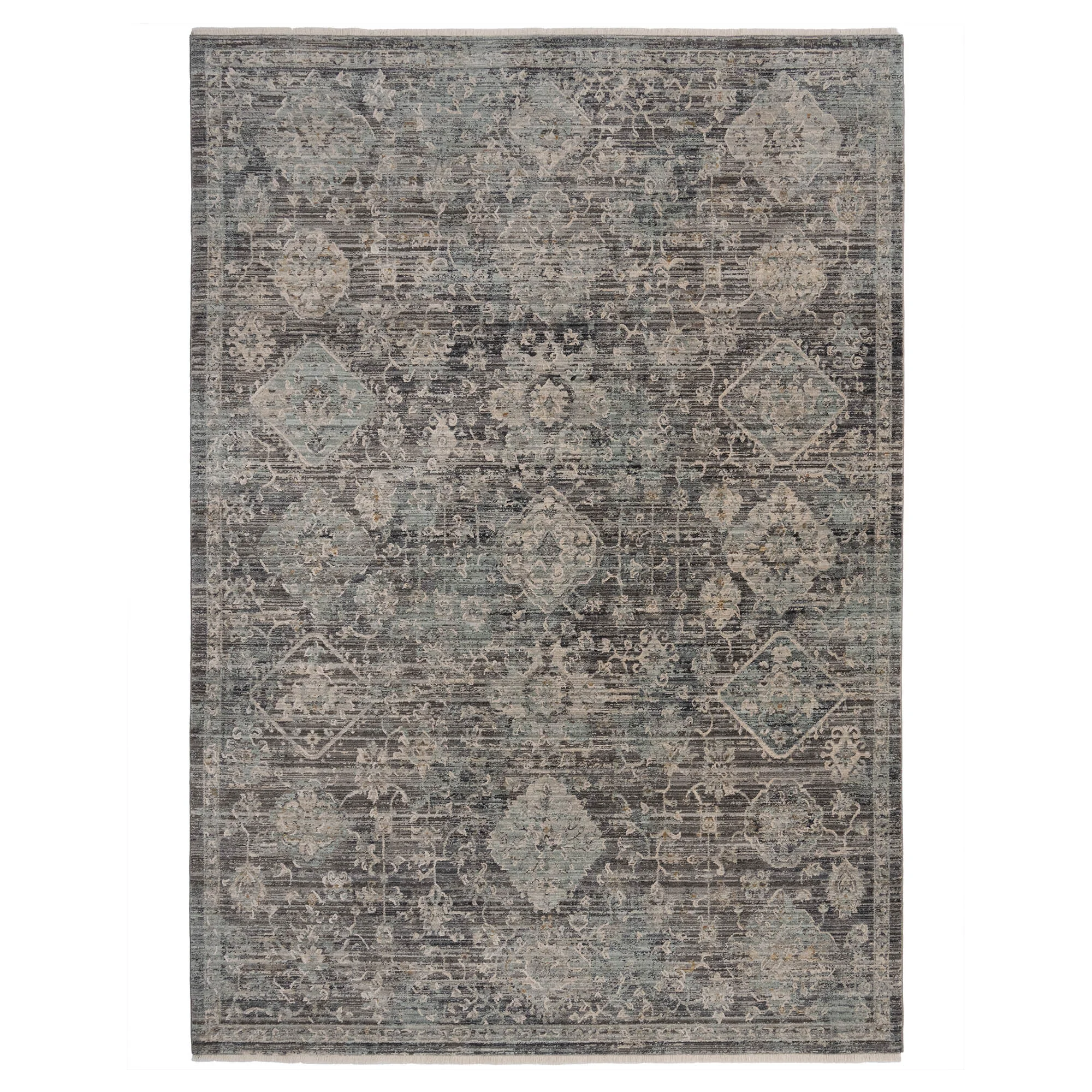 Trendy Zenith Rug – Sarouk Slate Quality