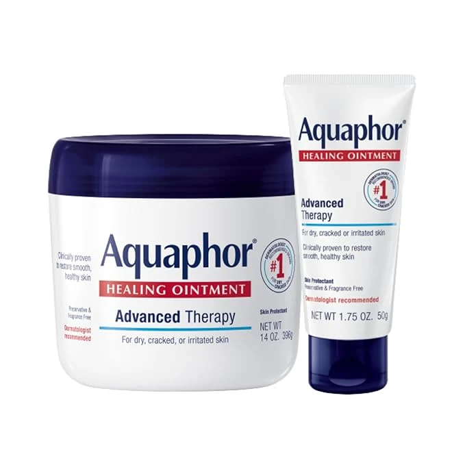Long-Lasting Aquaphor Healing Ointment Advanced Therapy Skin Protectant Skin Care Set Authentic