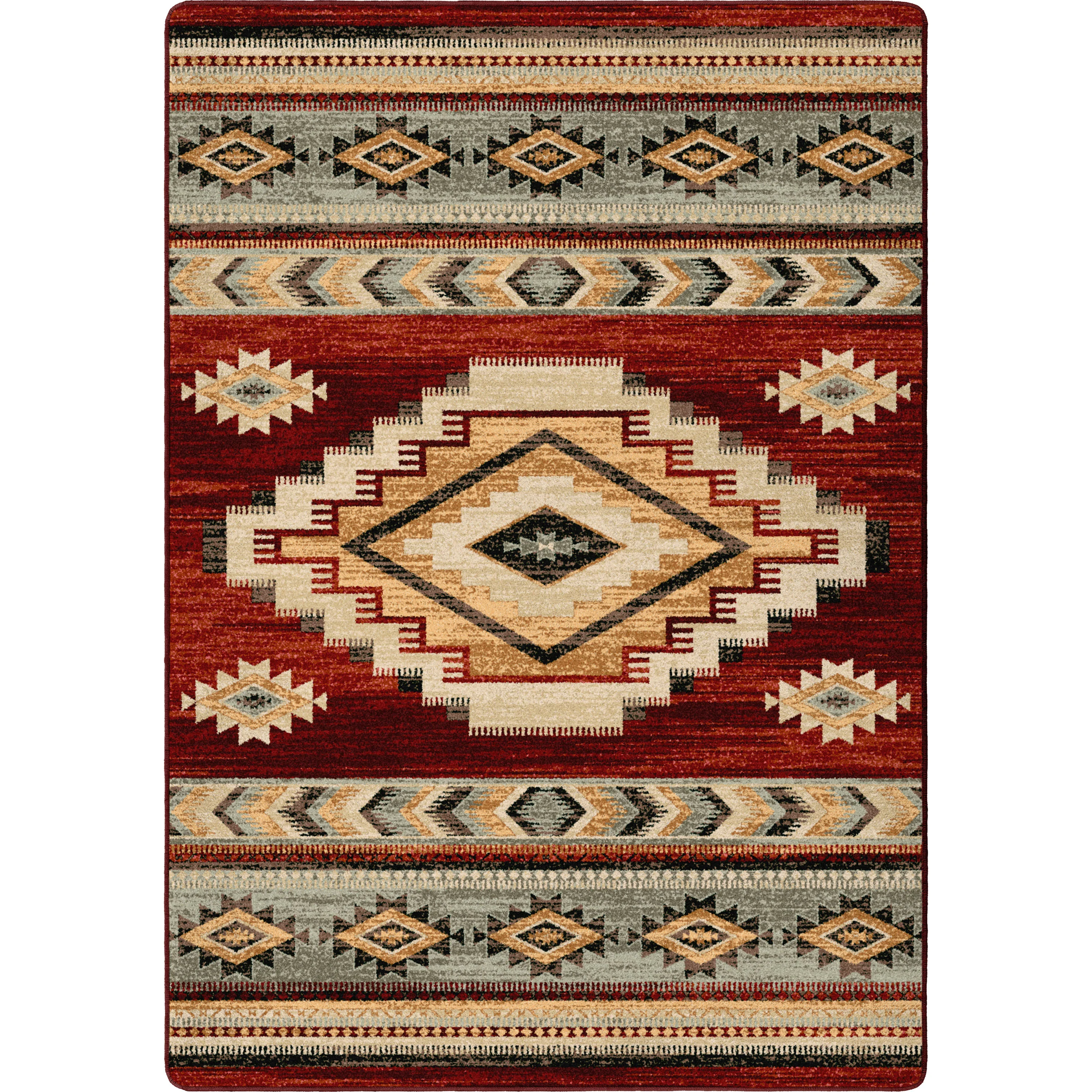 Original Scared Ground Rug – Garnet Fashionable