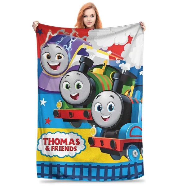 Premium Thomas amp Friends Train Throw Blanket Outstanding
