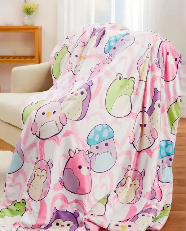 Easy-to-Use Squishmallows Inspired Throw Blanket Reliable