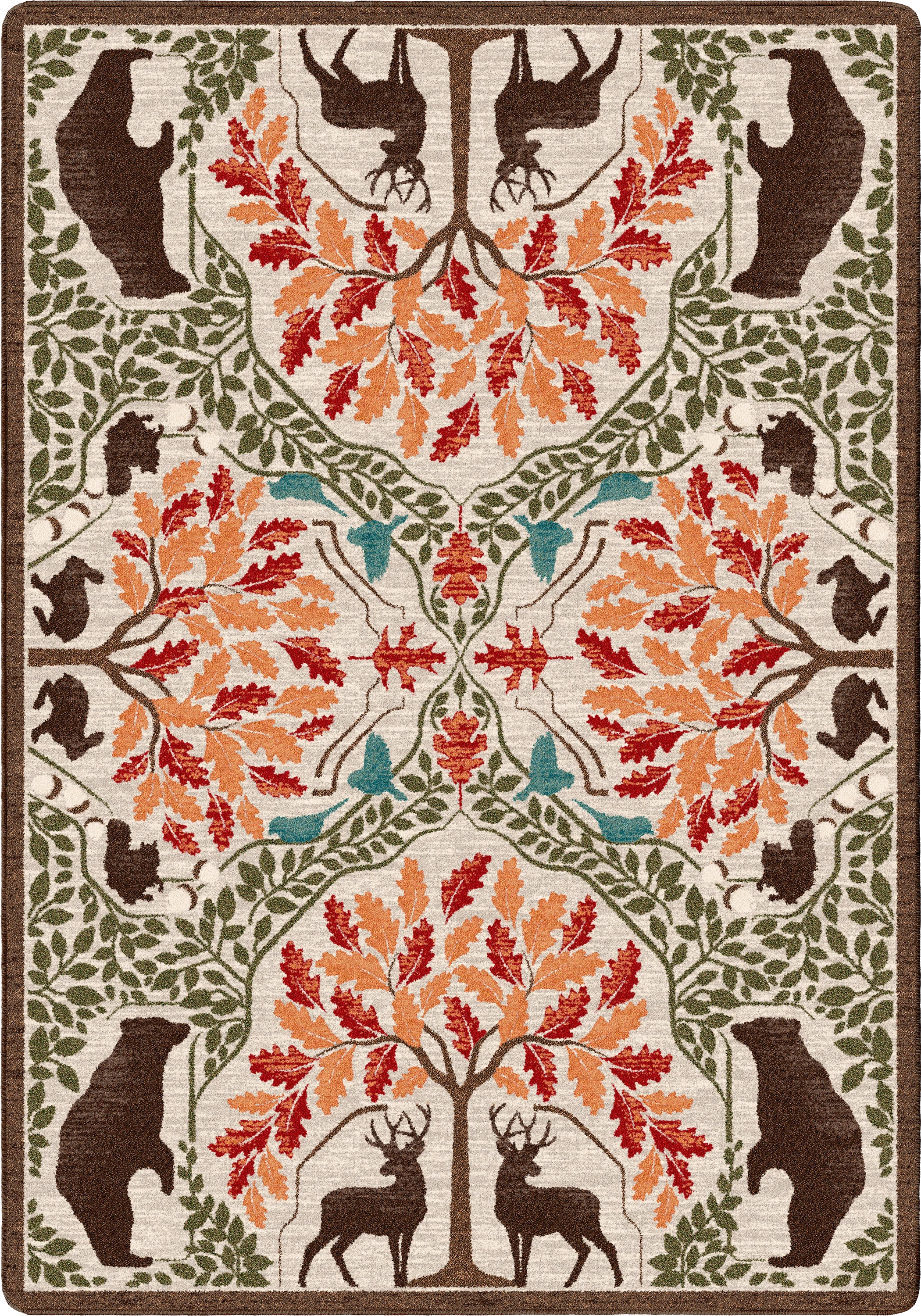Classic Brushwoods Rug – Multi Selected