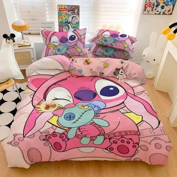 Natural Lilo amp Stitch Bedding Set Versatile