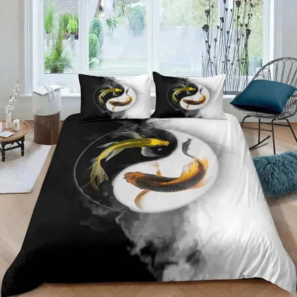 Premium 3D Yin Yang Bedding Set Fast