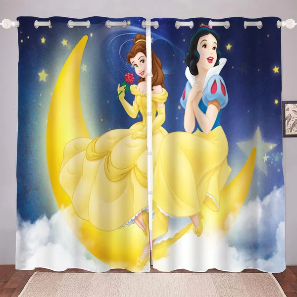 Fine Crafted Disney Princess Curtains Artisan