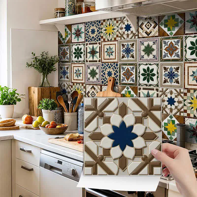 Optimized Ownkoti Vintage Peel and Stick Wall Sticker 24PCS Contemporary