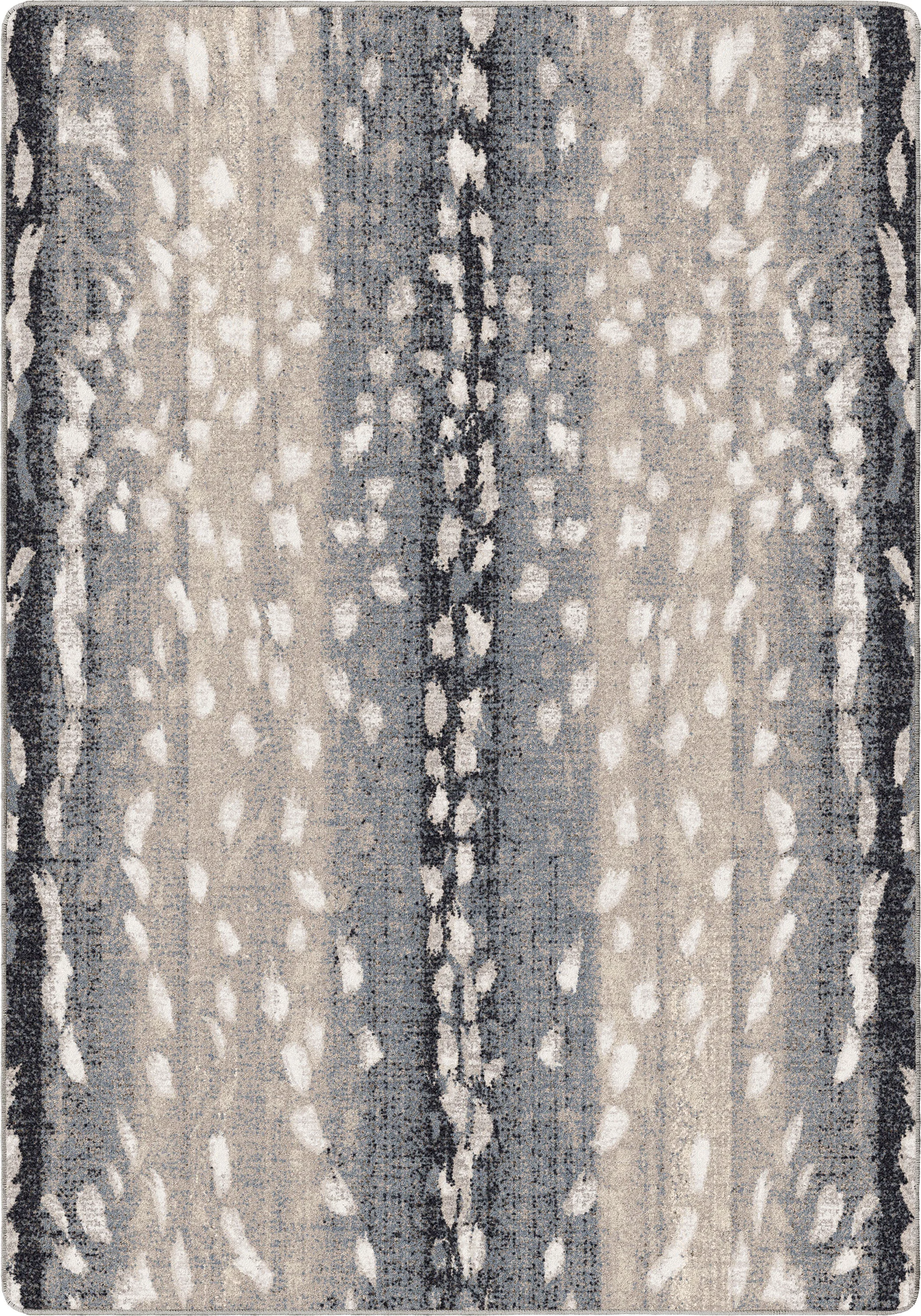 World-Class Mafaldi Axis Hide Rug – Gray Exceptional