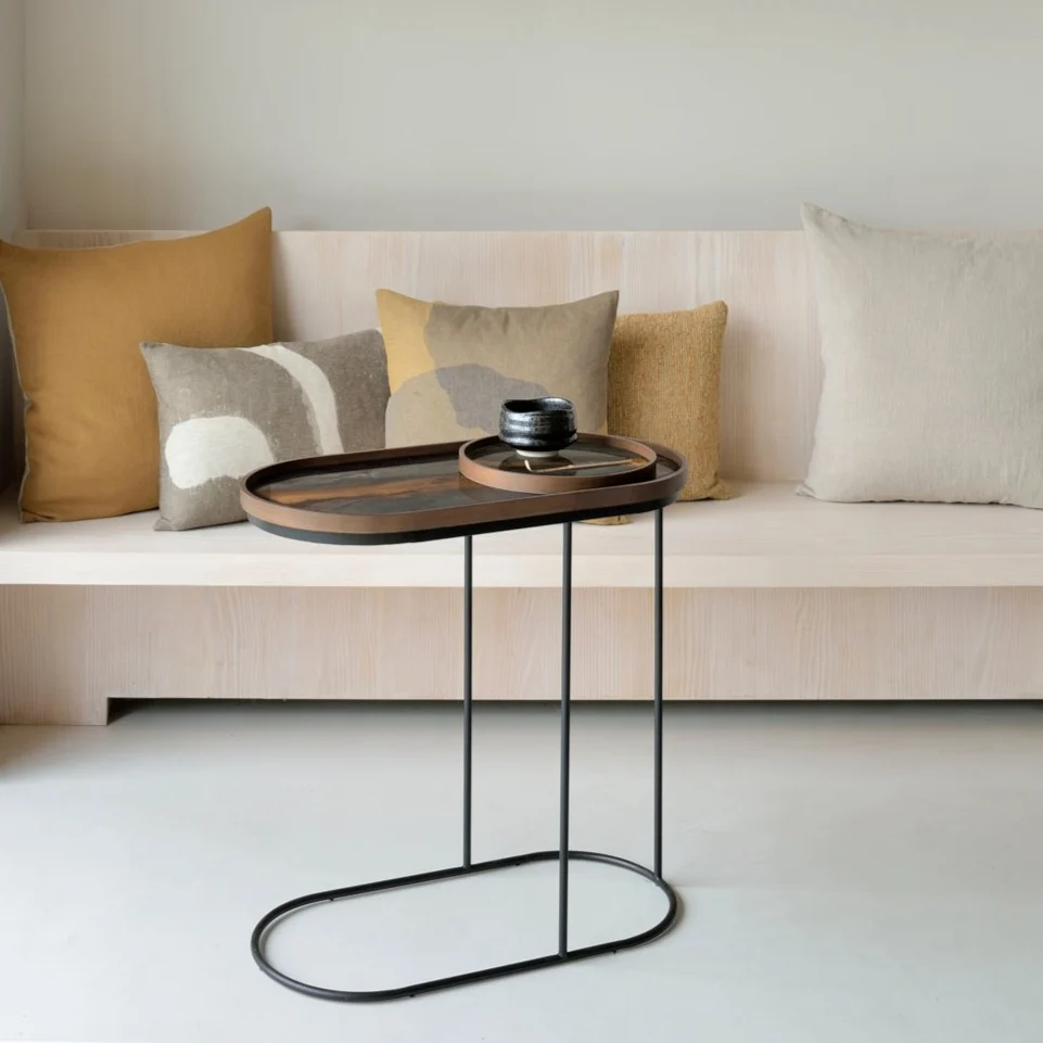 Certified Oblong Tray Side Table Tray Not Included Original
