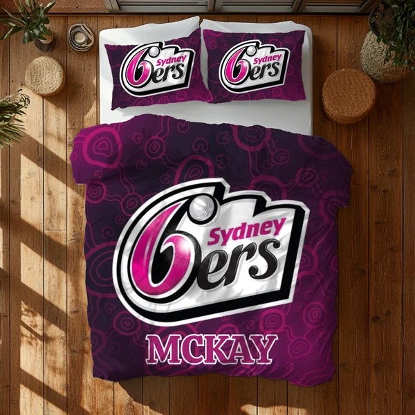 Trusted Personalised Big Bash League Doona Cover – Sydney Sixers Cricket Bedding Next-Generation