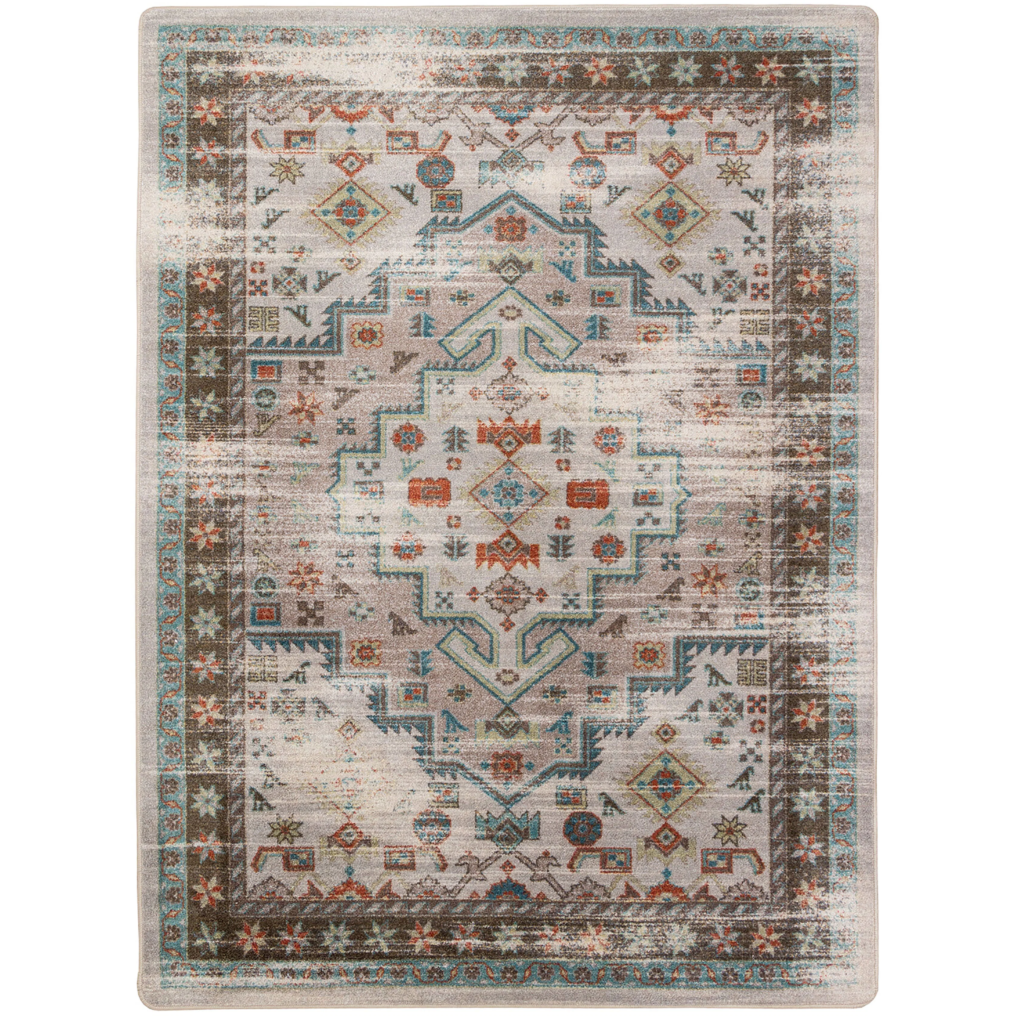 Next-Generation Persian Version OKA Rug – Light Distressed Convenient
