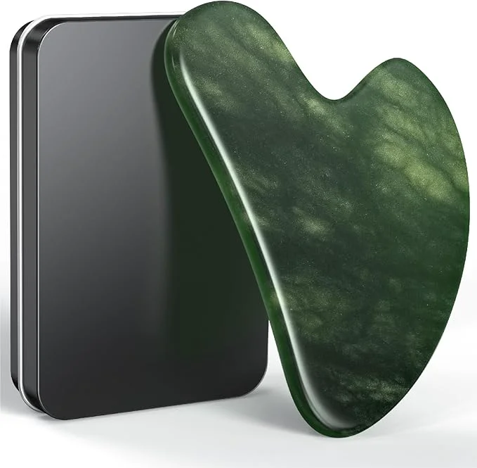 Smooth Gua Sha Facial Tools Natural Jade Stone Guasha Tool Superior