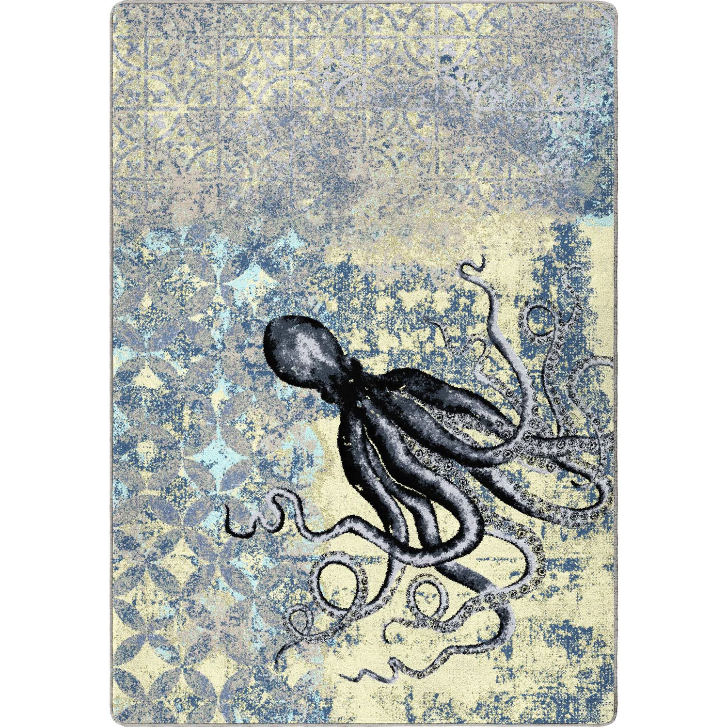 Dependable Suckered Rug – Blissful Blue Healthy