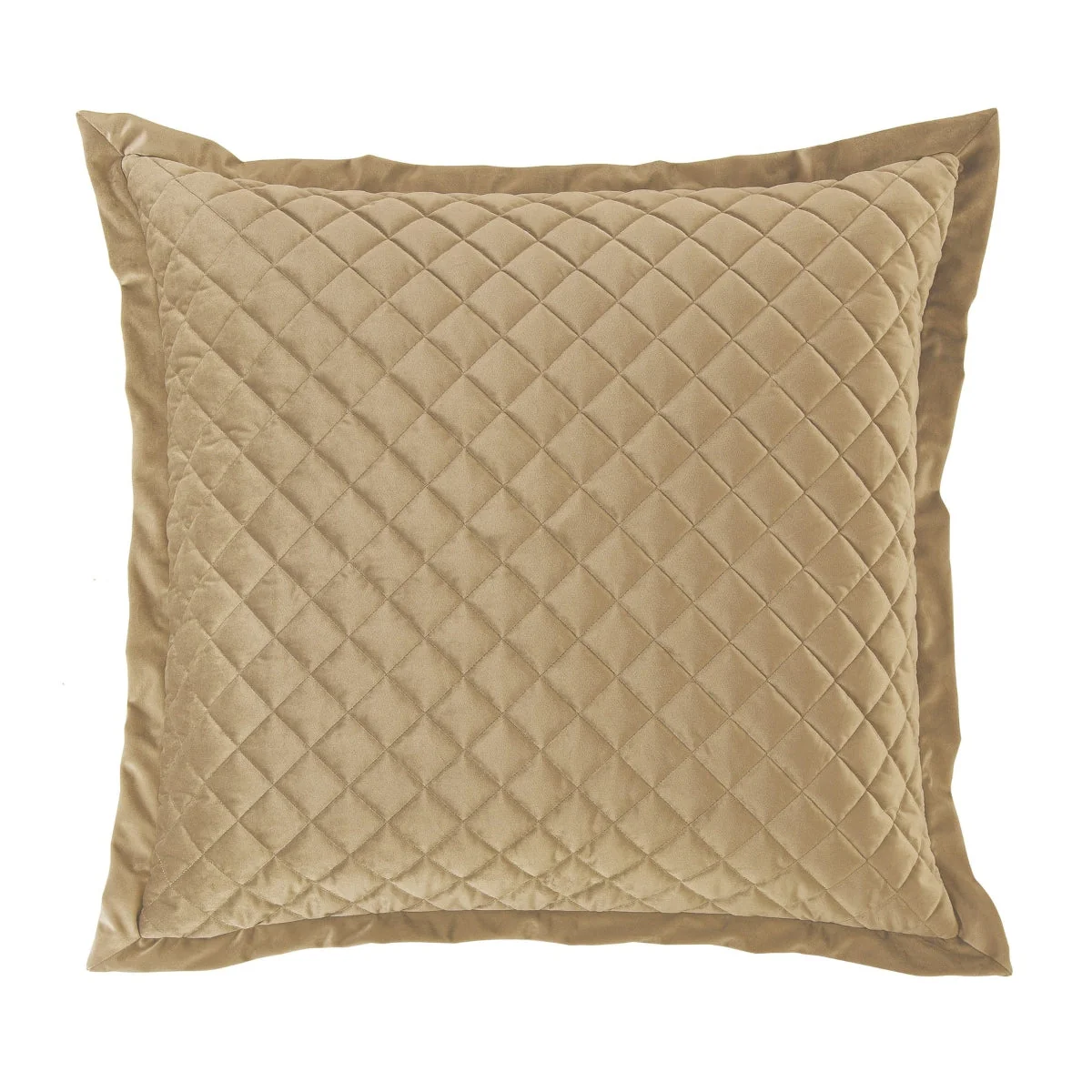 Consistent Velvet Diamond Quilted Euro Sham Prestigious