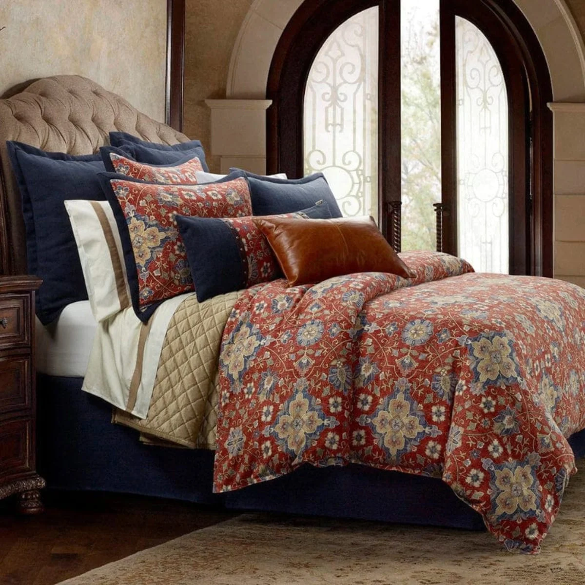 Fashionable Melinda Duvet Set Crafted