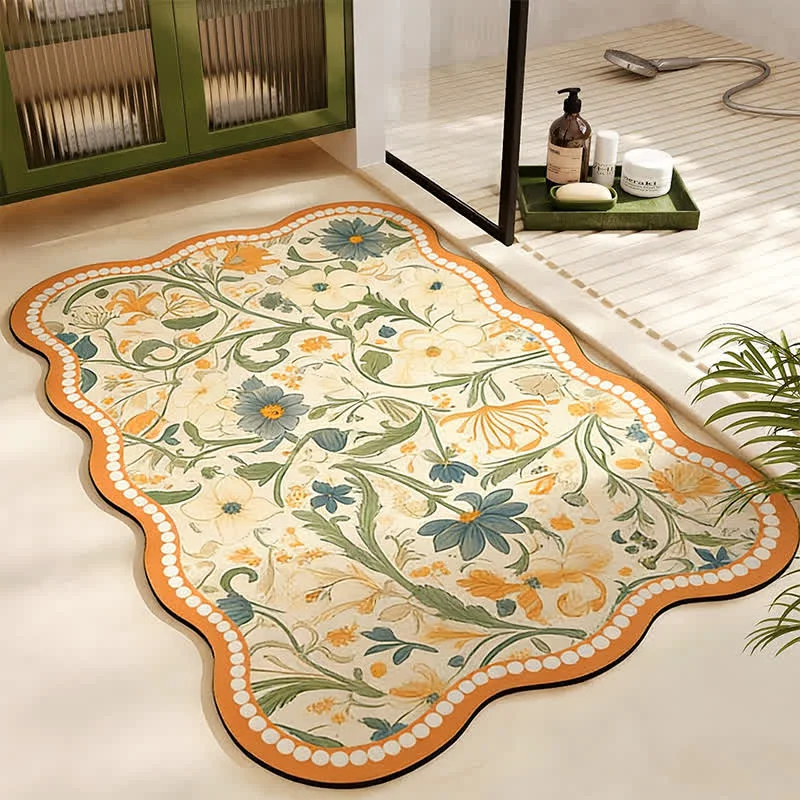 Original Ownkoti French Chic Diatom Mud Absorbent Bath Mat Certified