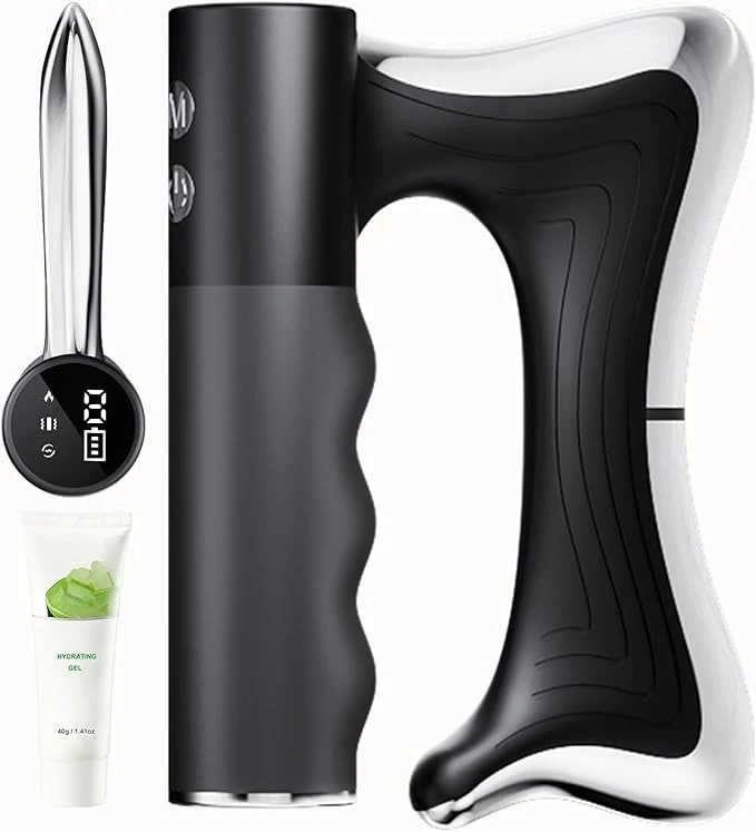 Contemporary Heated Muscle Scraper Tool –Electric Fascia Knife Massager Heating and Vibration Fine