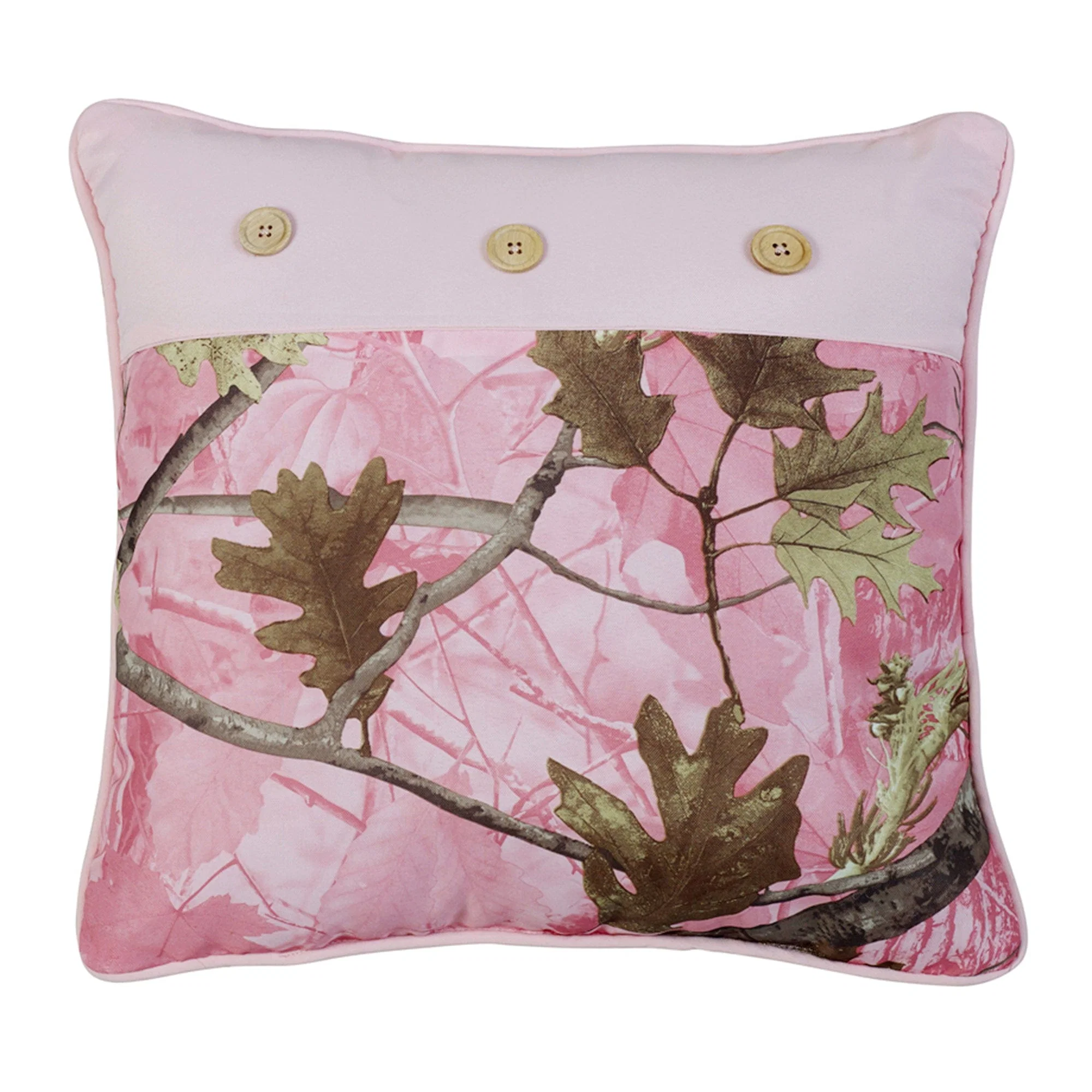 Minimalist Oak Camo Pillow Trendy