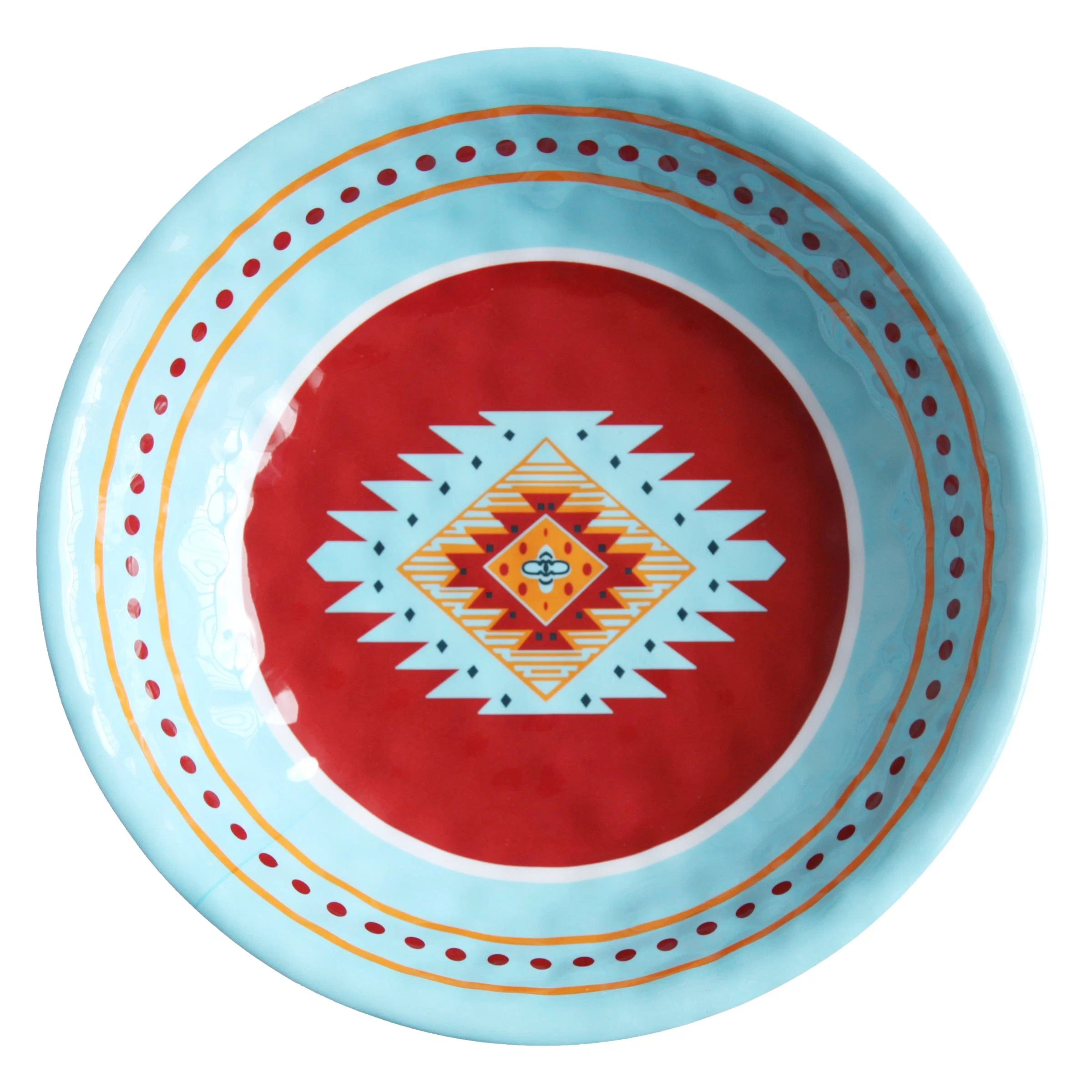Solid Southwest Melamine Serving Bowl Set Professional