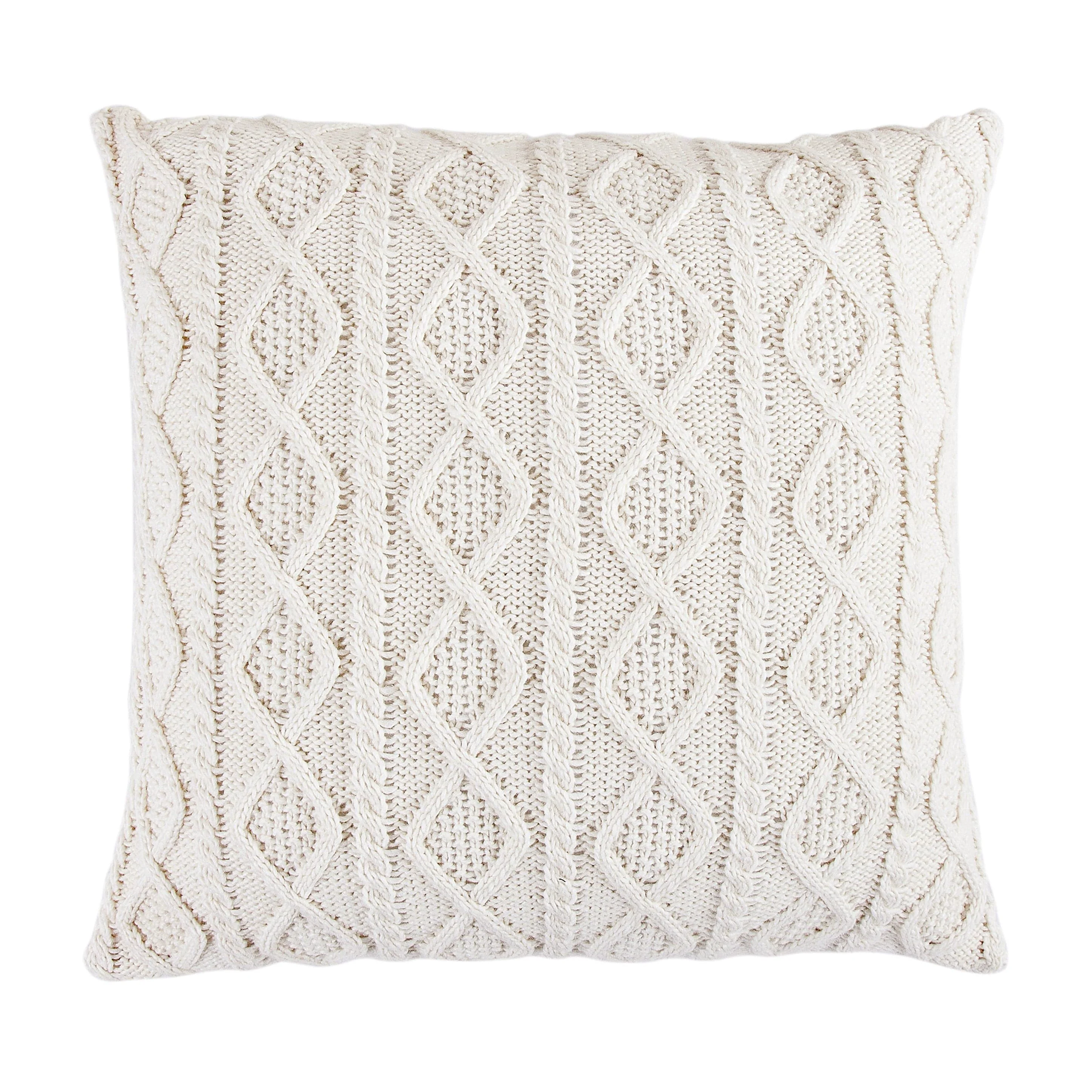 Elite Fair Isle Knit Euro Sham Green