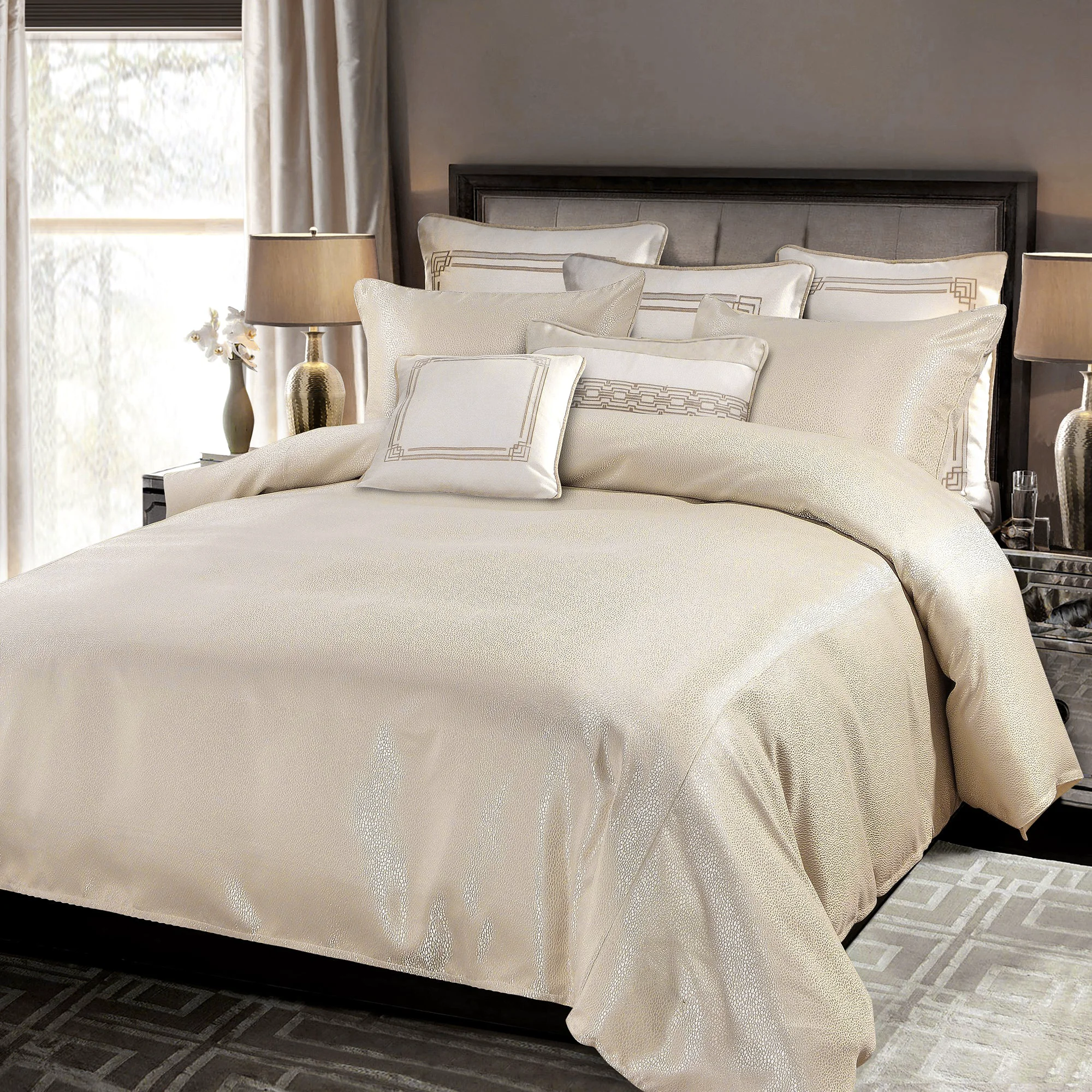 High-Performance Marilyn Modern Bubble Comforter Set 3 Pc Sustainable