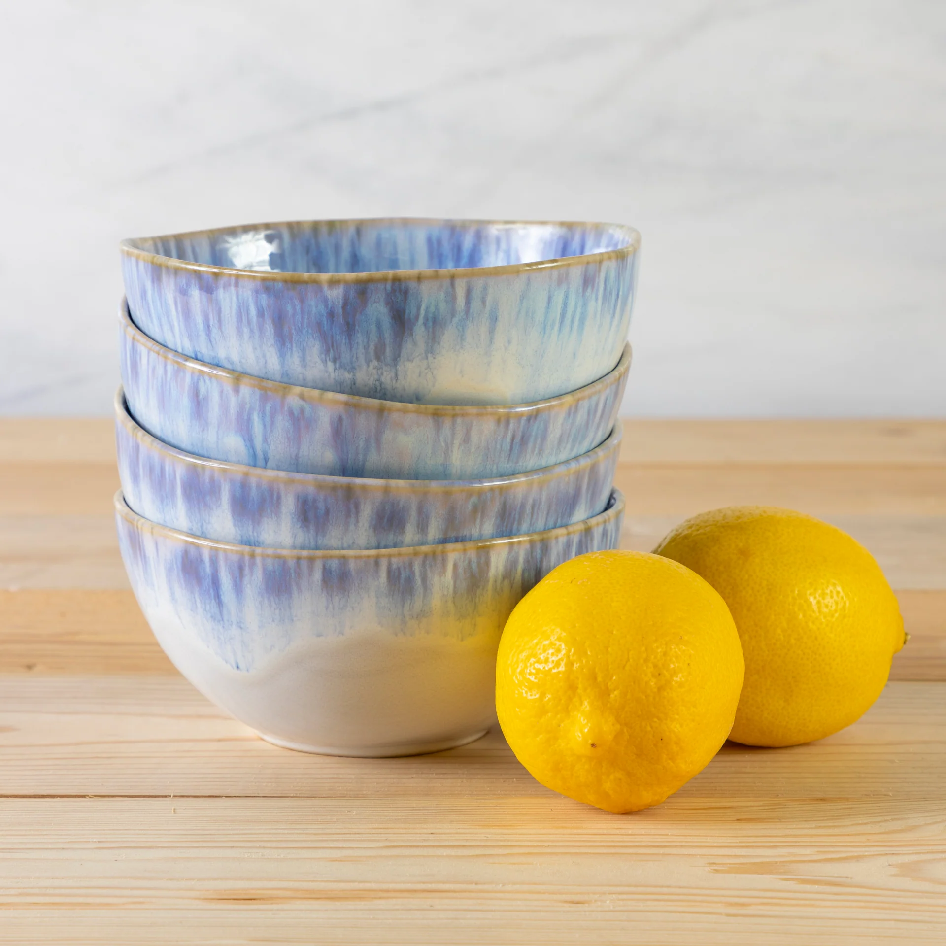 Contemporary Brisa Soup Ce Bowl Ria Blue Set of 6 Classic