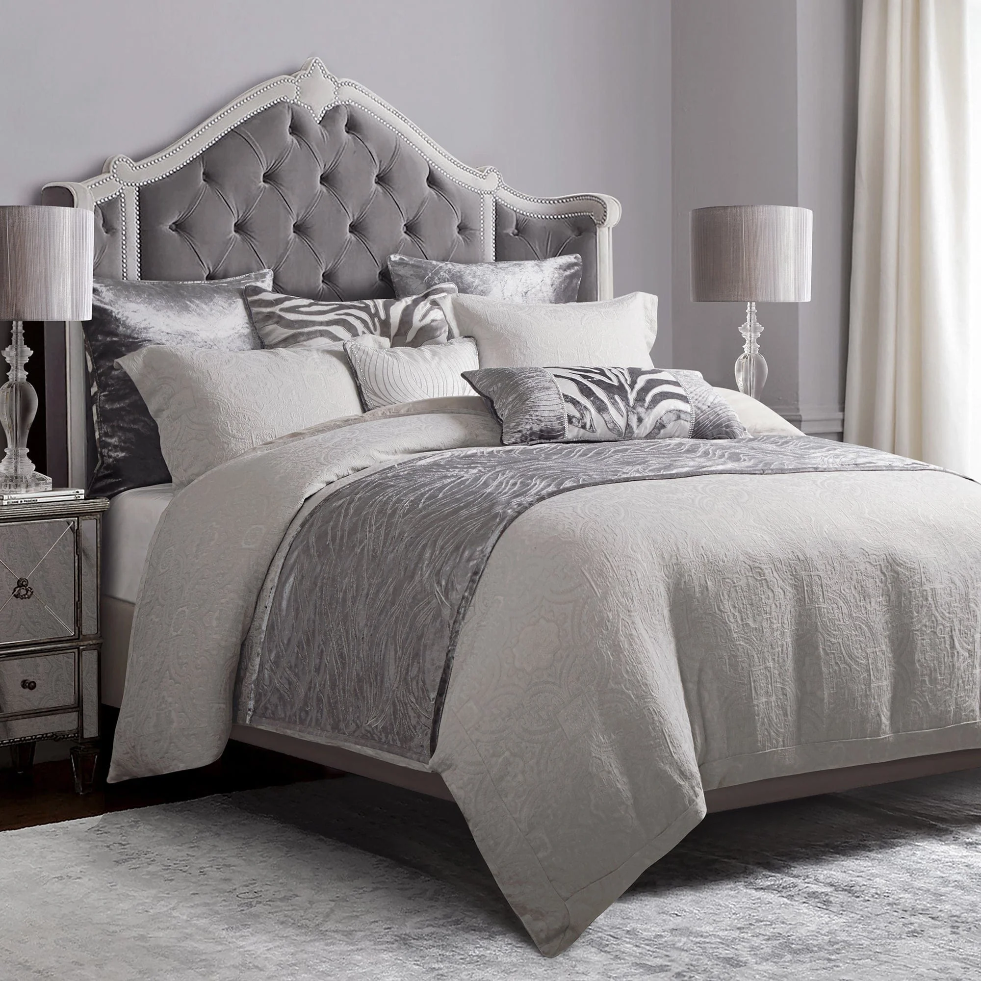 Elegant Matelassé Duvet Cover Set 3 Pc Next-Generation