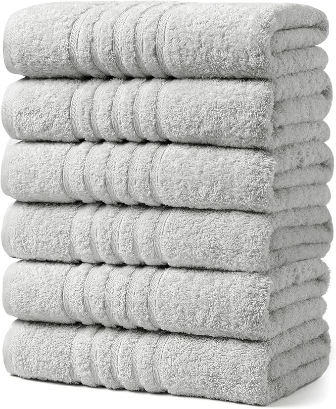 Exclusive Aibaser Towels 6 Pack Bath Towel Carefully Designed