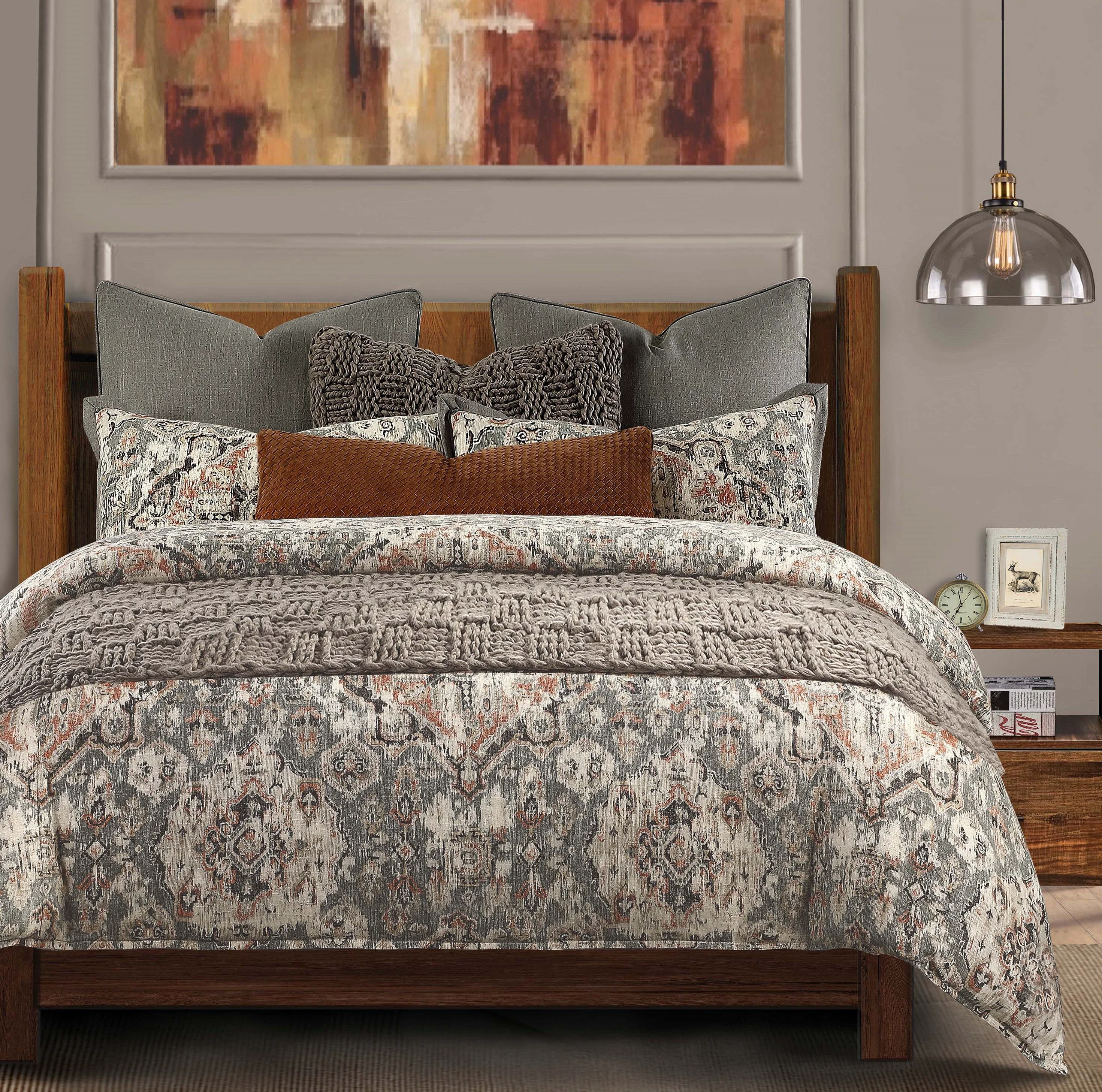Fashionable Carmen Kilim Duvet Cover Set 3 Pc Efficient