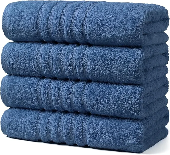 Original Aibaser Towels - Premium Cotton Bath Towels Set Lightweight and High Durable