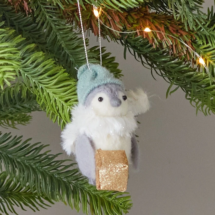 Innovative Felt Cozy Penguin Ornament Excellent