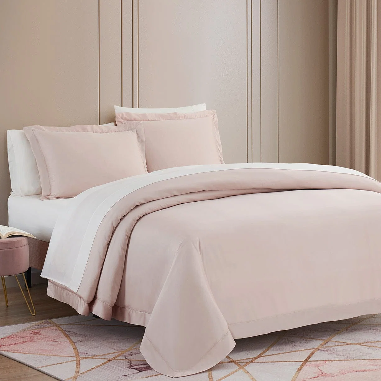 Versatile Eucalyptus Duvet Cover Set 3 Pc Genuine