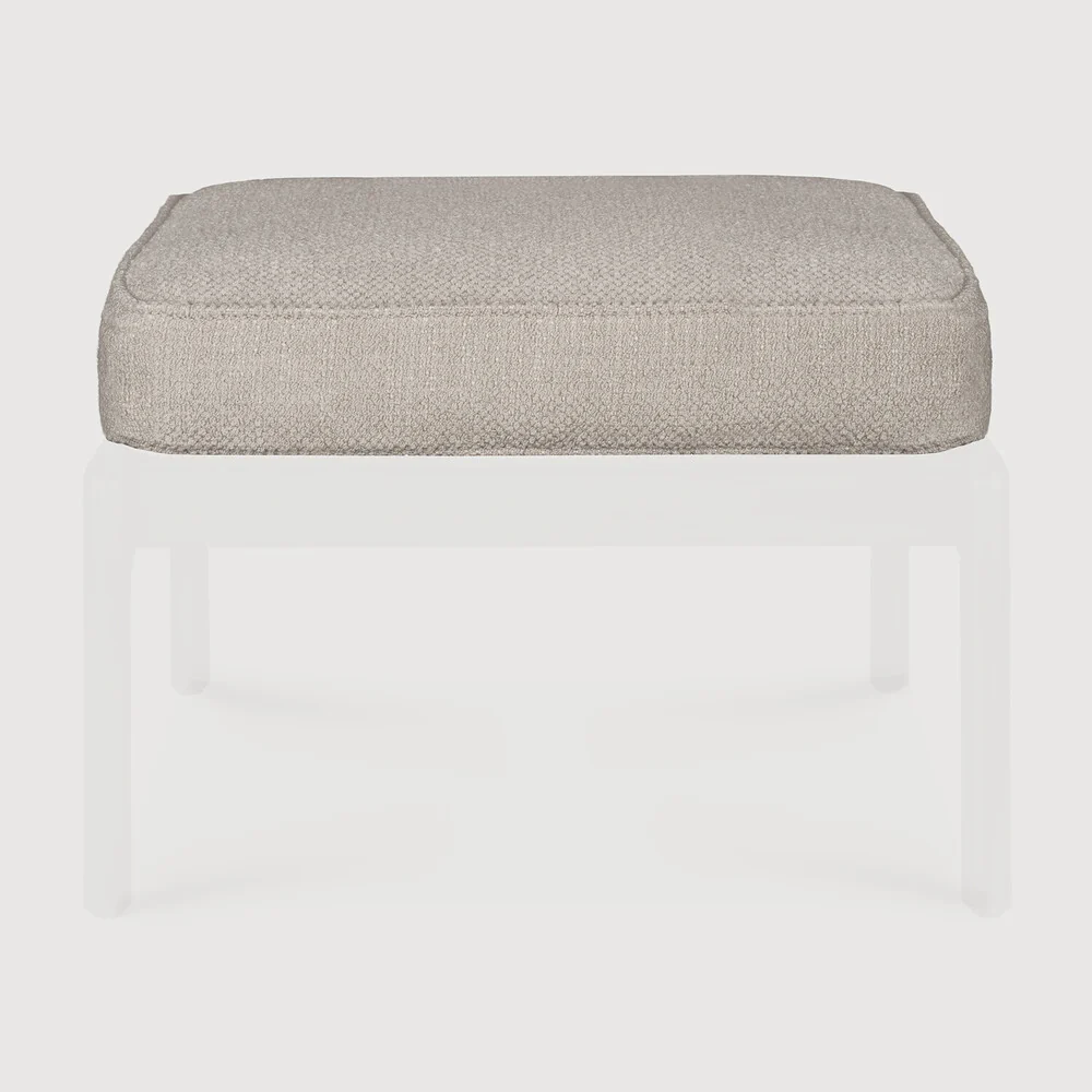 Safe Jack Footstool Cushion Ivory Fabric Official