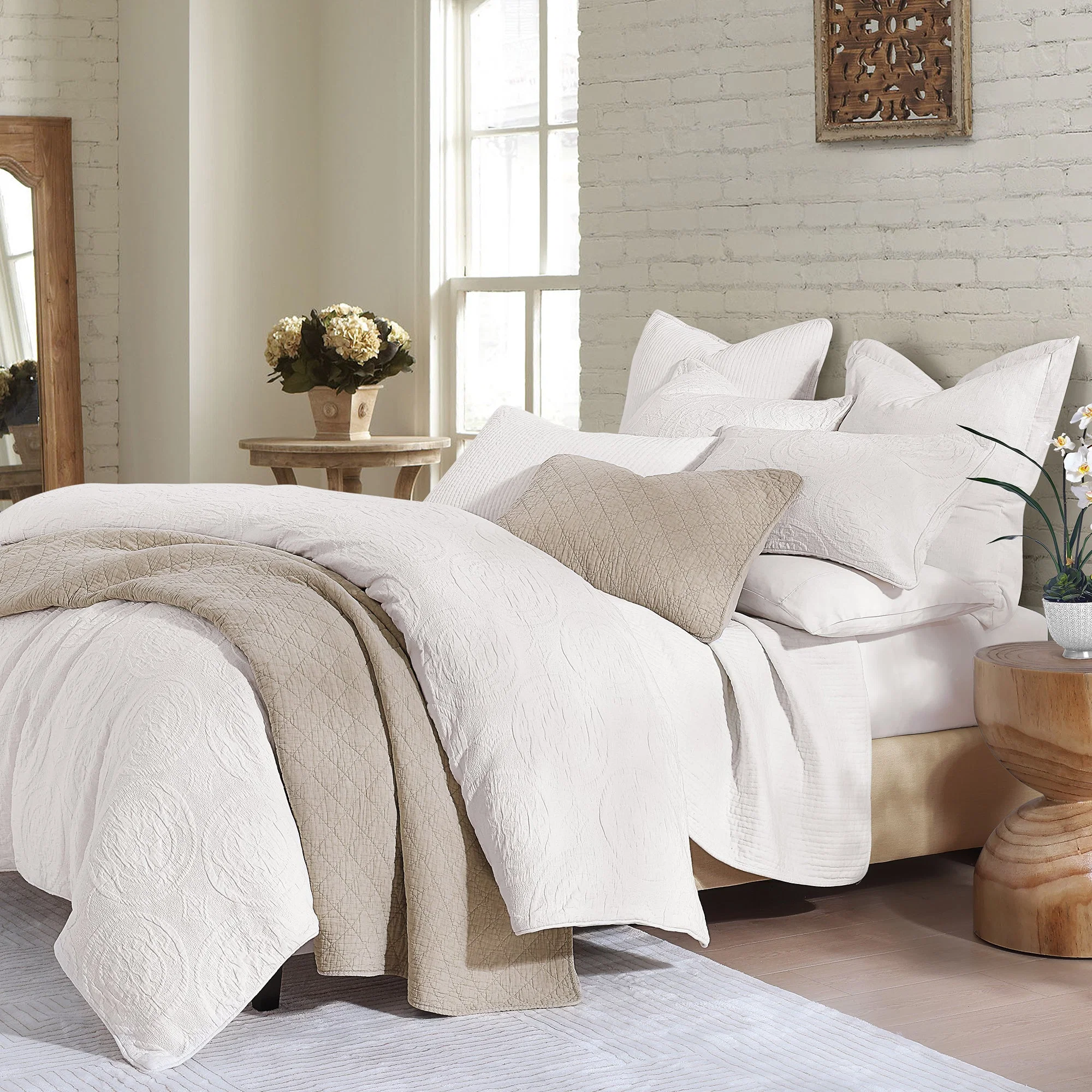 Top-Quality Verona Matelassé Comforter Set 3 Pc Trusted