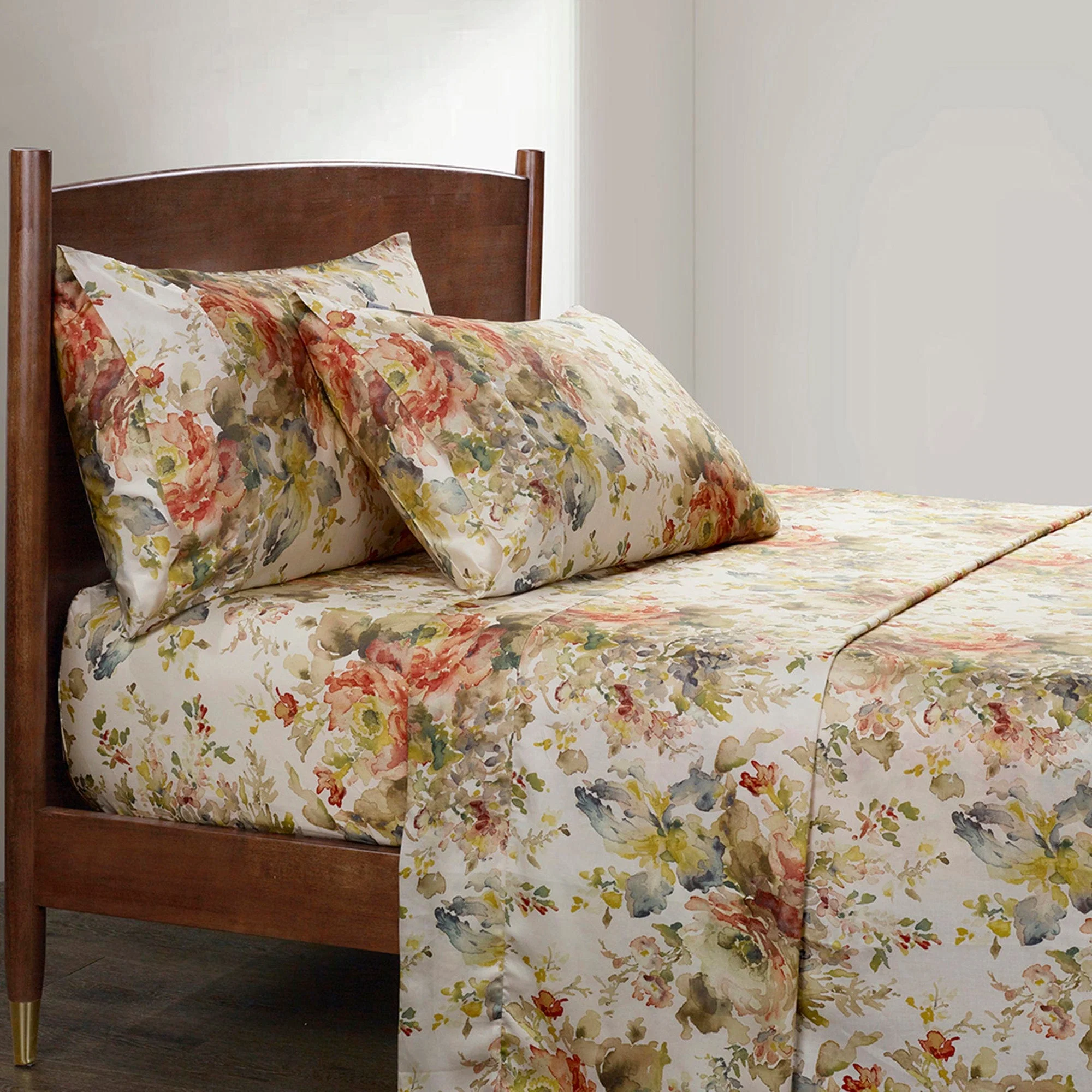 Superior Jardin Eucalyptus Sheet Set 4 Pc Contemporary
