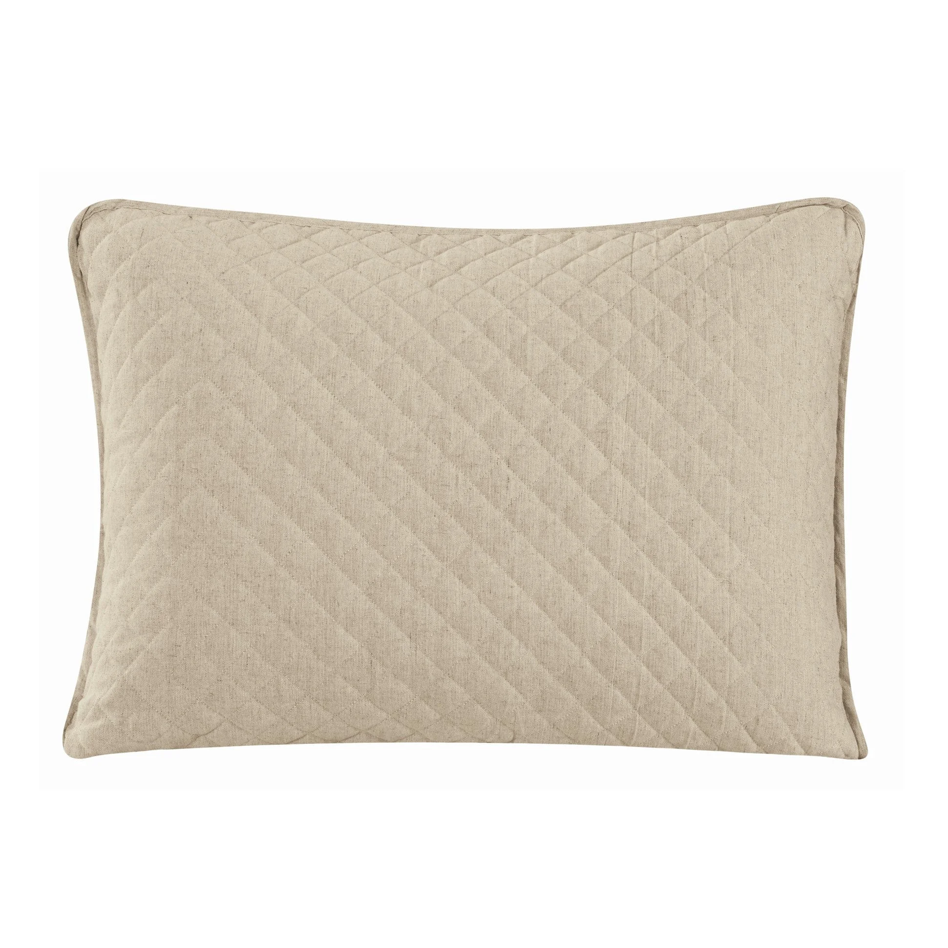 Sophisticated Anna Diamond Quilted Pillow Sham Set 2 Pc Original Design
