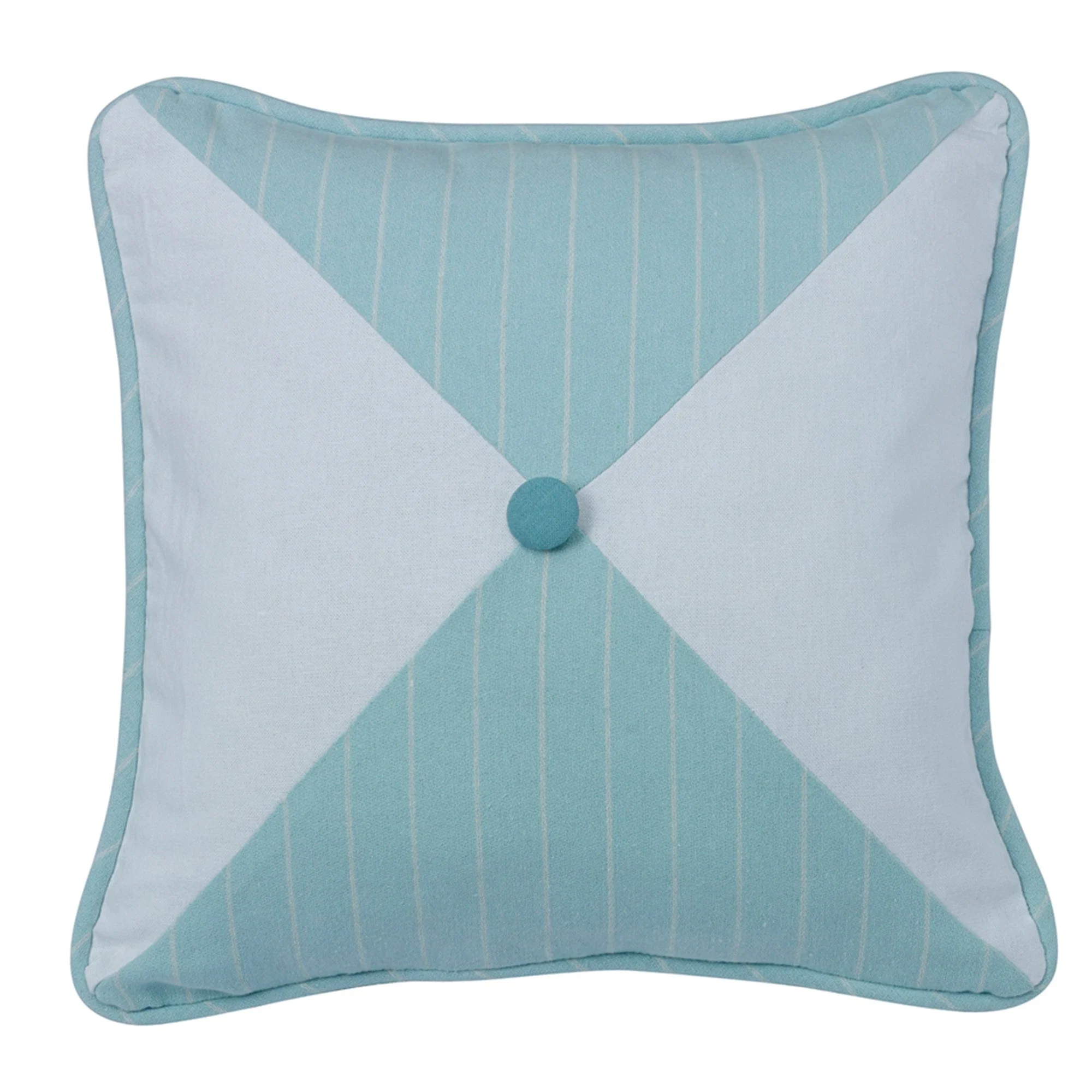 Long-Lasting Chevron Print Striped Reversed Pillow Modern