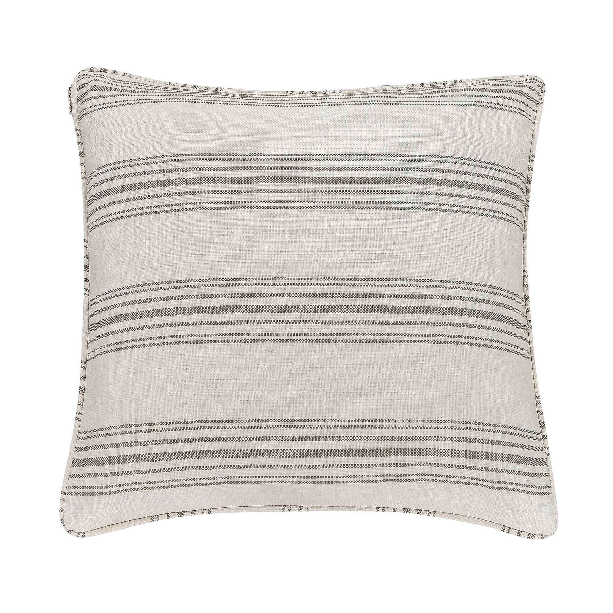 Breathable Prescott Piped Euro Sham Natural