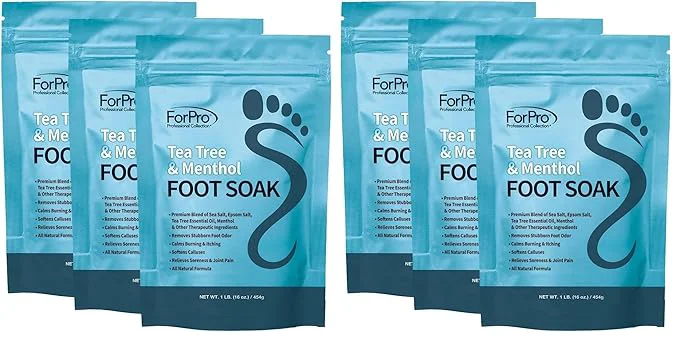 Soft ForPro Tea Tree Oil Menthol Foot Soak Professional