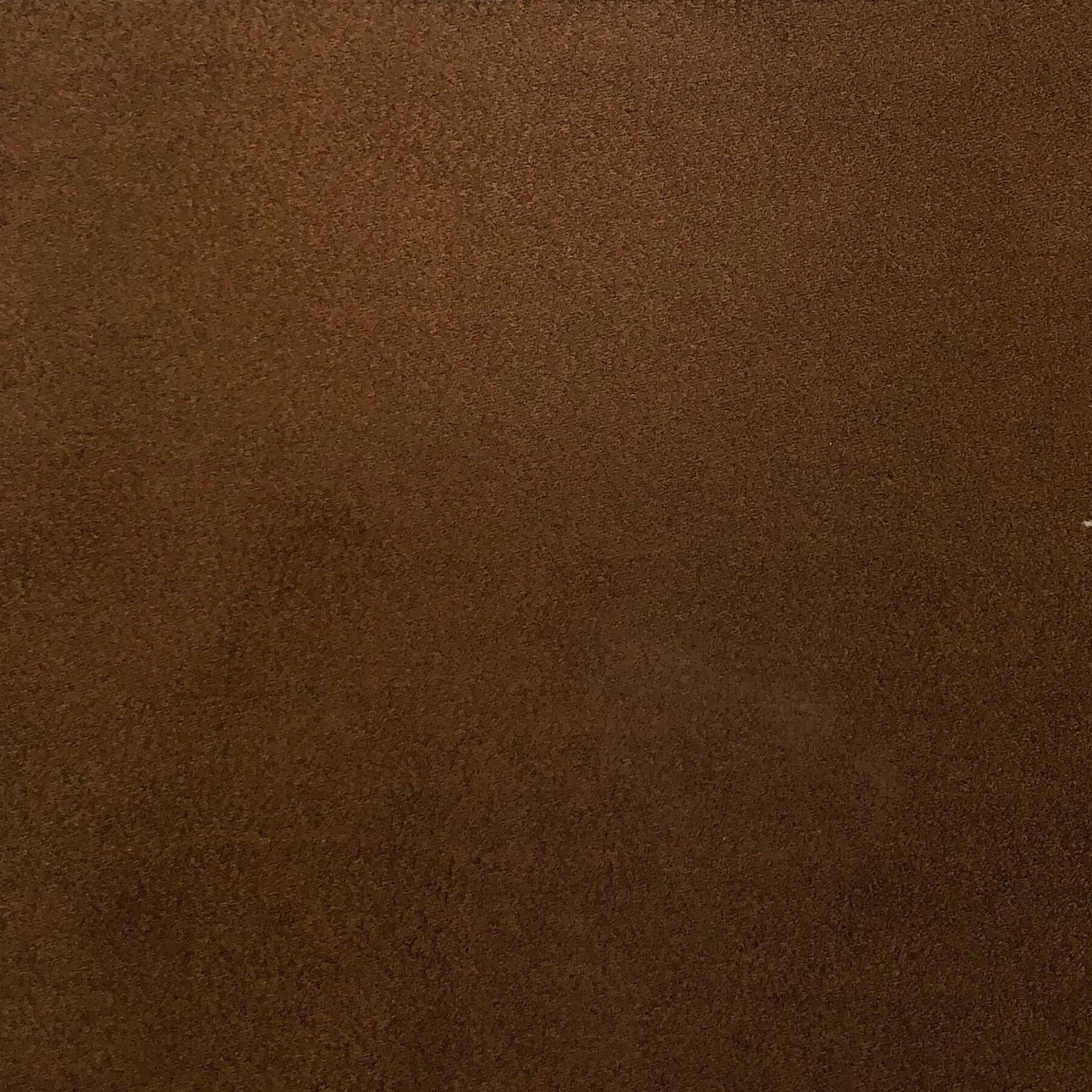 Clean Copper Faux Suede Swatch Powerful
