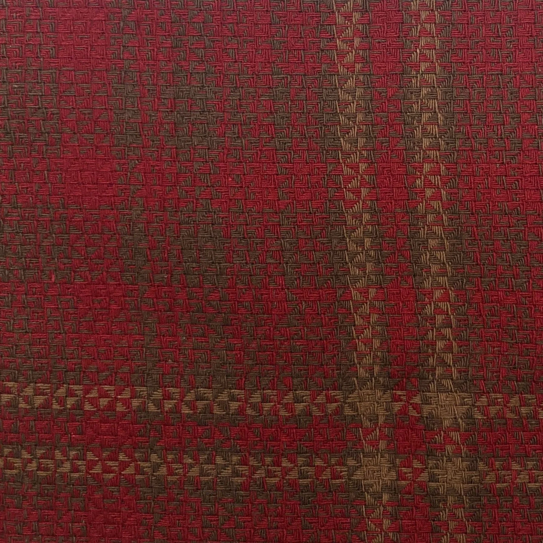 Exceptional Cascade Lodge Red Brown Plaid Swatch Professional