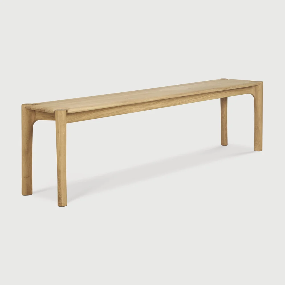High-Quality PI Solid Oak Bench 65 quot Long-Lasting