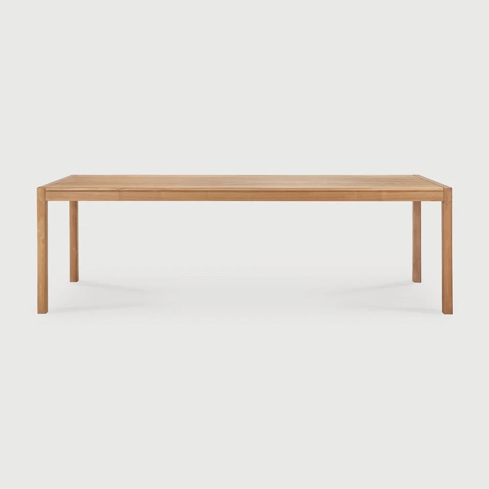 Original Design Jack outdoor dining table - teak - rectangular Practical