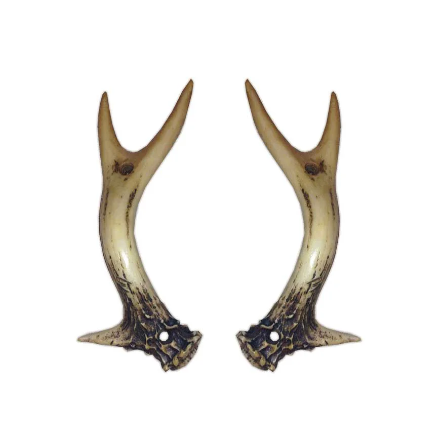 World-Class Antler Drawer Handle Set 2 Pc Responsible
