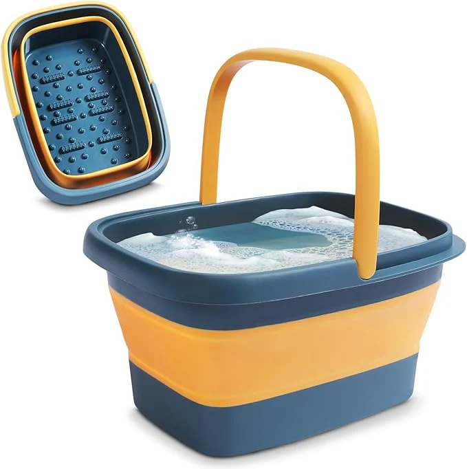 Classic AllSett Health Collapsible Foot Bath – Advance Soaking Tub Genuine